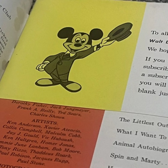 Walt Disneys Mickey Mouse Club Magazine Winter 1956 - Picture 3 of 10